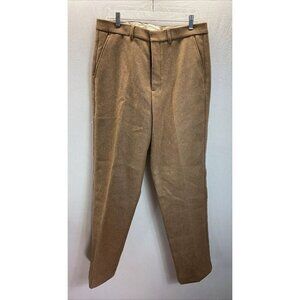 AMI Alexandre Mattiussi Camel Tan Trousers 42‎ x 31 Career Designer Luxury